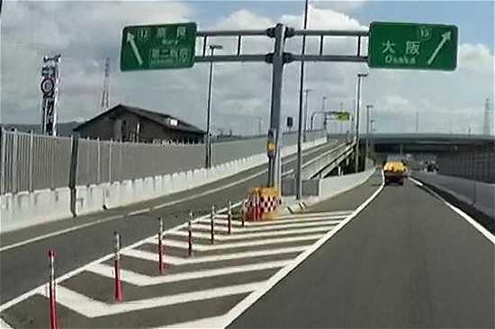 東大阪JCTの分岐