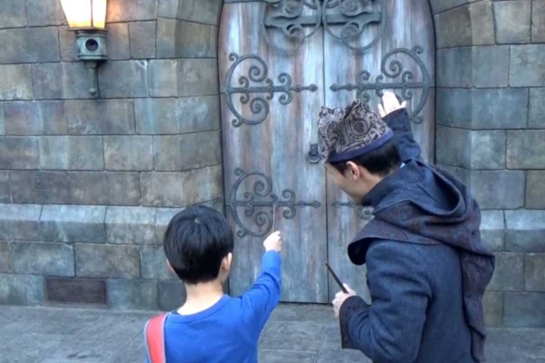 Universal Studios Japan] Wand Magic. Wand Waving Strategies and Usable Locations [Harry Potter Area].