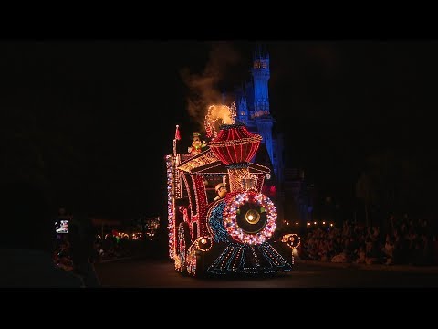 【初日】TDL　エレクトリカルパレード・ドリームライツ・クリスマス（2018.11.8 19:37）