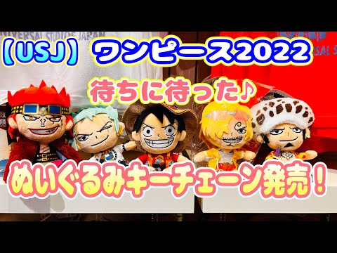 【USJ】ワンピース2022 待ちに待った！！　ぬいぐるみキーチェーングッズ発売＆全グッズ紹介♪