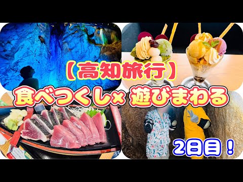 【高知旅行】ガイドブックには載っていない穴場スポットからグルメまで！大人から子供まで楽しめる旅2日目！2024