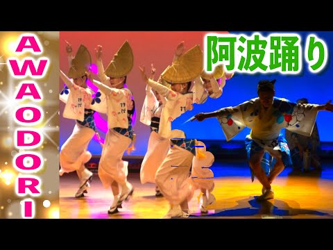 阿波踊りの達人から男踊り・女踊りを習う【練習動画・本番】徳島