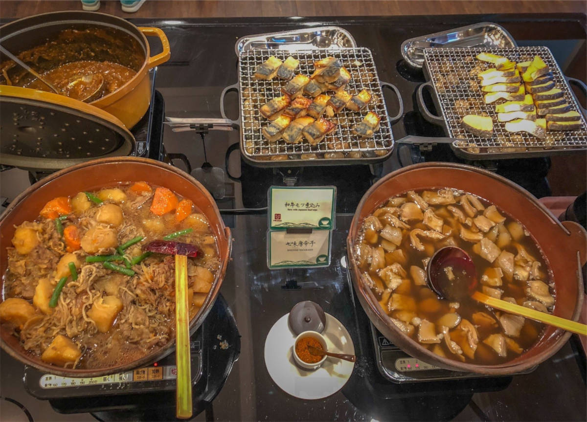 ホテルエミオン　朝食バイキング