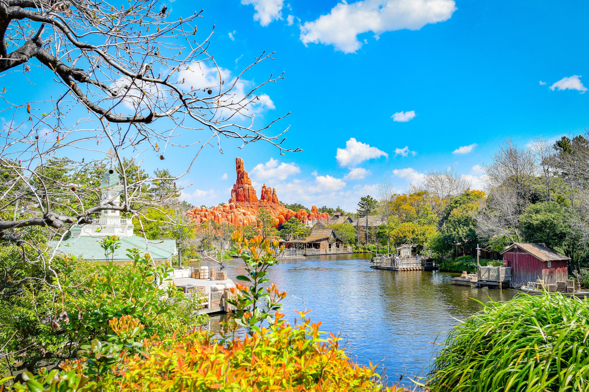 ディズニーランド　風景