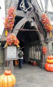 三本の箒レストラン ハロウィン