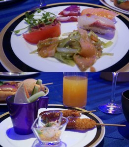 USJ貸切ショー 料理