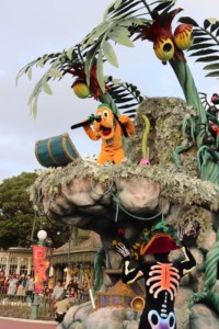 ハロウィーンパレードフロート ディズニーランド