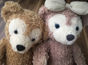 シェリーメイとダッフィー ぬいぐるみ