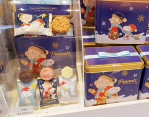 スヌーピー 缶入りのチョコ