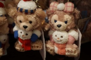 ぬいぐるみストラップ ダッフィー&シェリーメイ