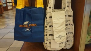 USJロゴエコバッグ、USJロゴ総柄エコバッグ