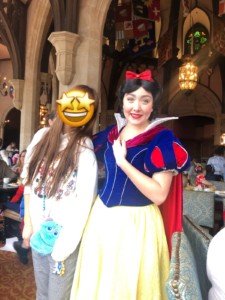 ディズニーワールドでの白雪姫