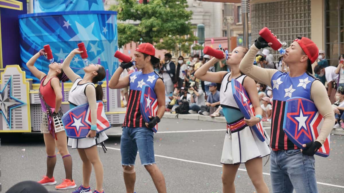 水分補給タイム