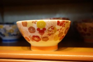 赤の茶碗