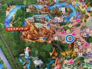 ウエスタンランド マップ