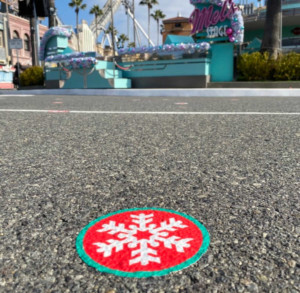クリスマスショー 観賞場所シール