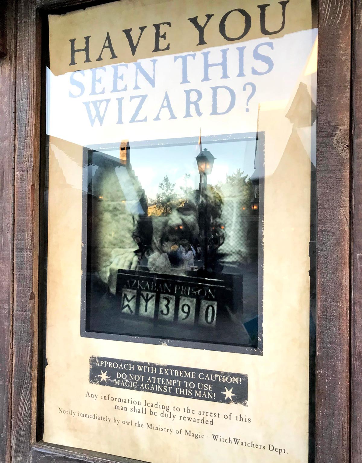 HAVE YOU SENN THIS WIZARD?