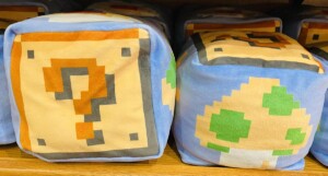 はてなブロック、1UPキノコ