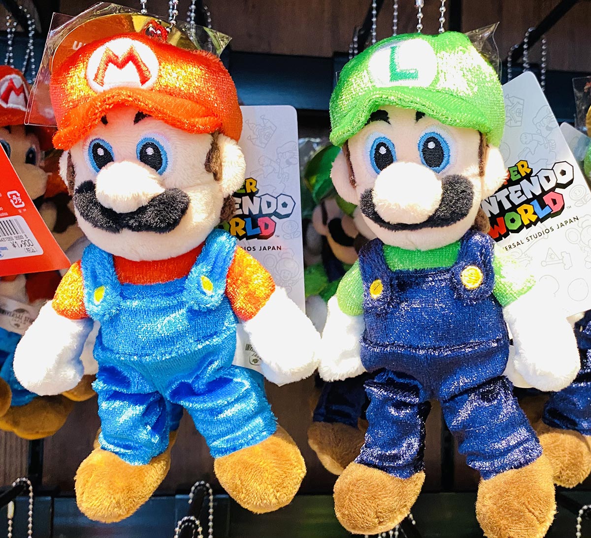 マスコットキーチェーン（大）マリオ＆ルイージ