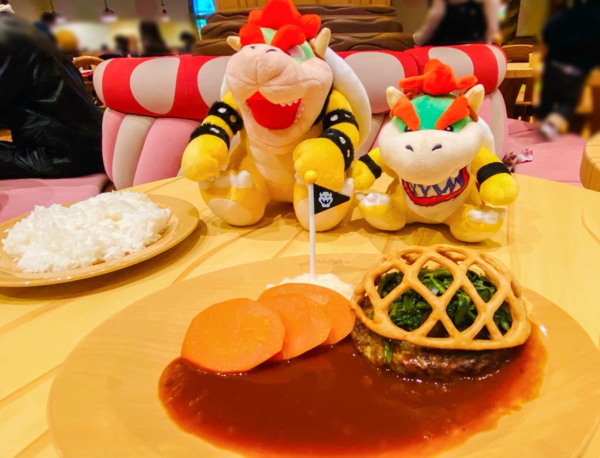 King Bowser's Hamburg Steak