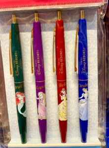 ボールペン<BIC>4本(プリンセス)