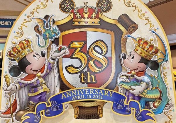 ３８周年グッズ　ディズニーランド