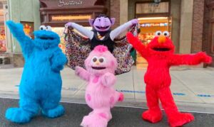 セサミストリート 集合写真