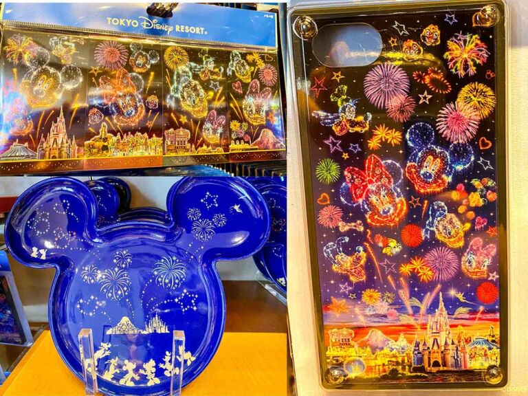 パークの空に咲く大輪の花！TDR花火デザイングッズ