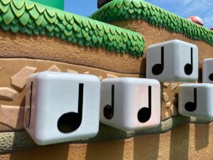 USJマリオ 音符ブロック 隠しコマンド