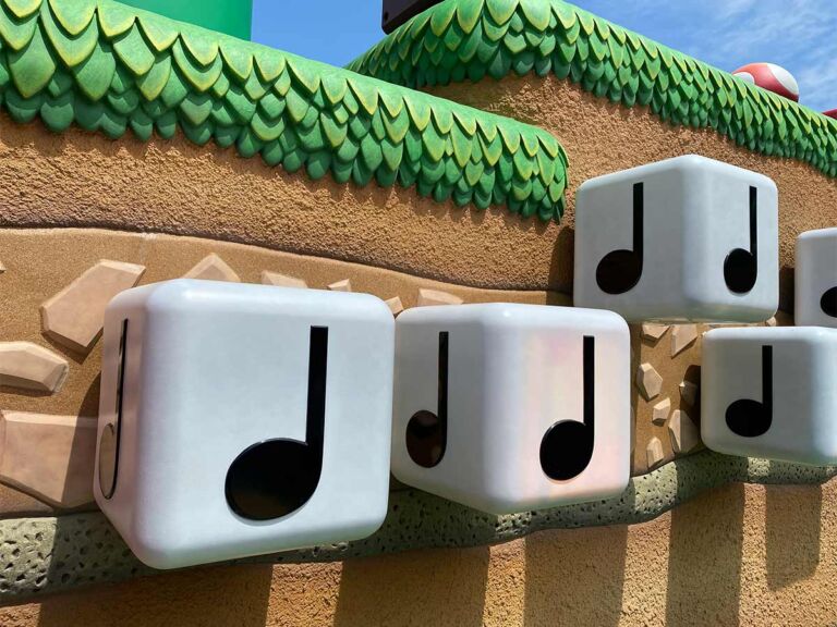 【USJ】秘密の音符ブロック攻略！隠しコマンドでマリオの名曲を鳴らそう
