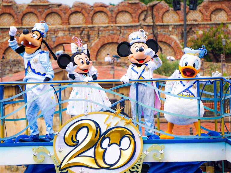 【TDS20周年】合言葉は「タイム・トゥ・シャイン！」ミッキー&フレンズのハーバーグリーティング