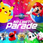 ポケモンがUSJキャラクターの仲間に!!マリオとポケモンの昼パレードNOLIMITパレード♪