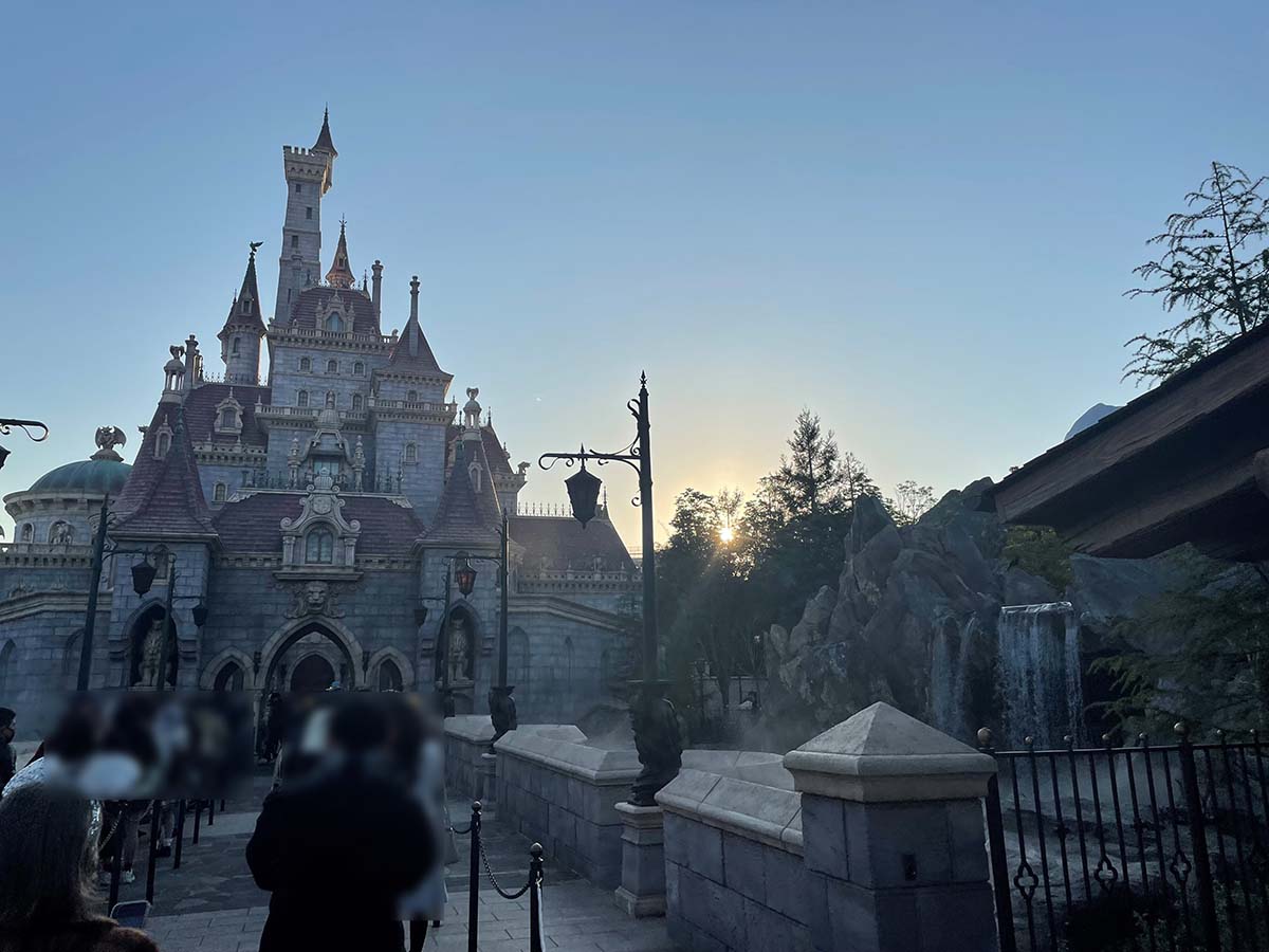 ディズニーランド美女と野獣