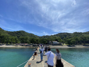 友ヶ島 船着き場