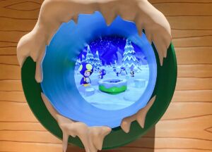 キノピオカフェ 雪のキノピオ