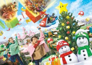 スーパーニンテンドーワールド クリスマスツリー