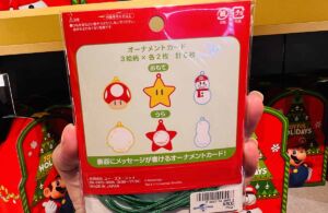 雪だるまマリオ、スーパースター、スーパーキノコ オーナメント