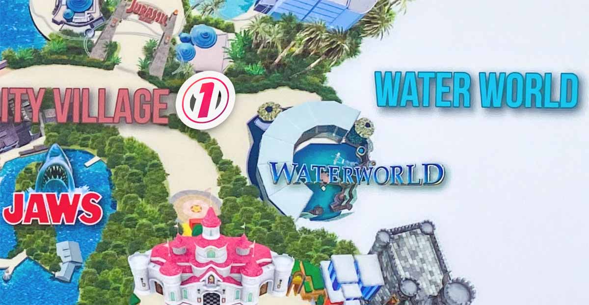 Water World Map