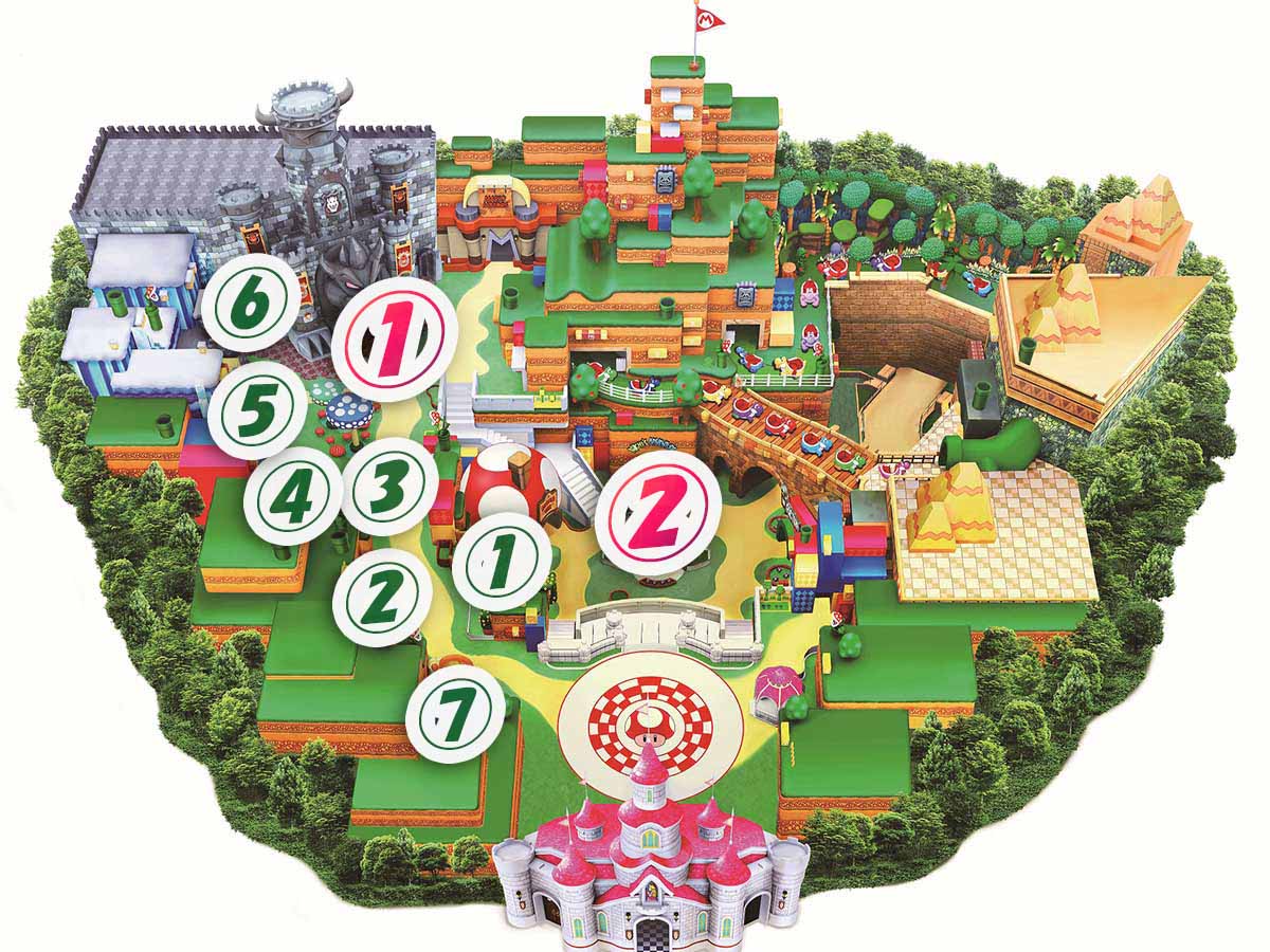 Super Nintendo World Map