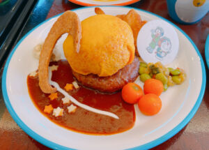 ドラえもん&のび太 憧れのユートピアプレートセット ~ハンバーグ&オムライス~