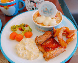 ドラえもん 空の冒険プレートセット ~チーズドリア&照り焼きチキン~