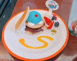 22世紀のネコ型ロボット・ドラえもん ~どら焼き風パンケーキ~