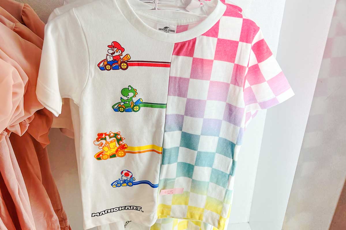 マリオカート　キッズTシャツ