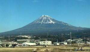 新幹線 富士山