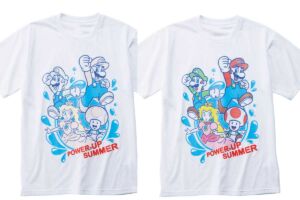 水に濡れると色が変わるTシャツ