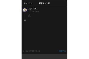 スレッズ 投稿