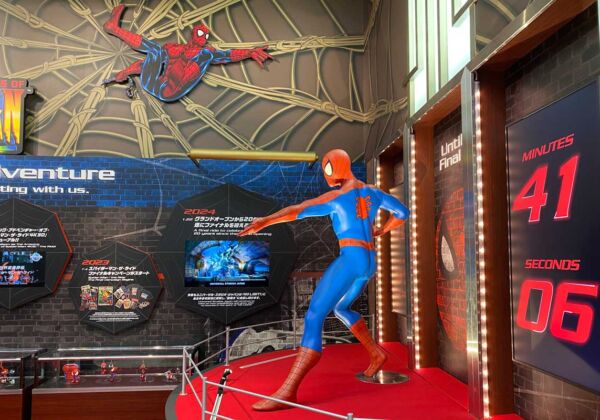 USJスパイダーマン特別展