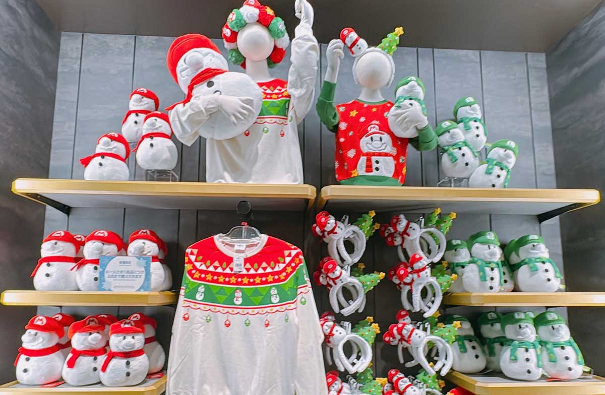 Super Nintendo World Christmas Goods