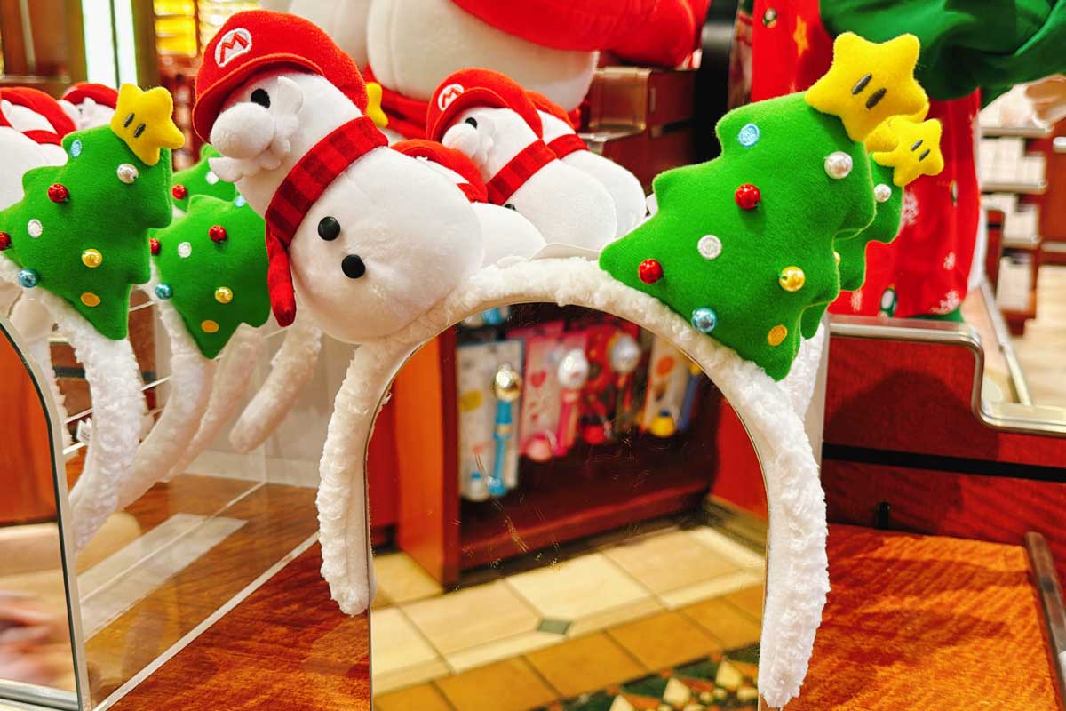 Mario Christmas Headband