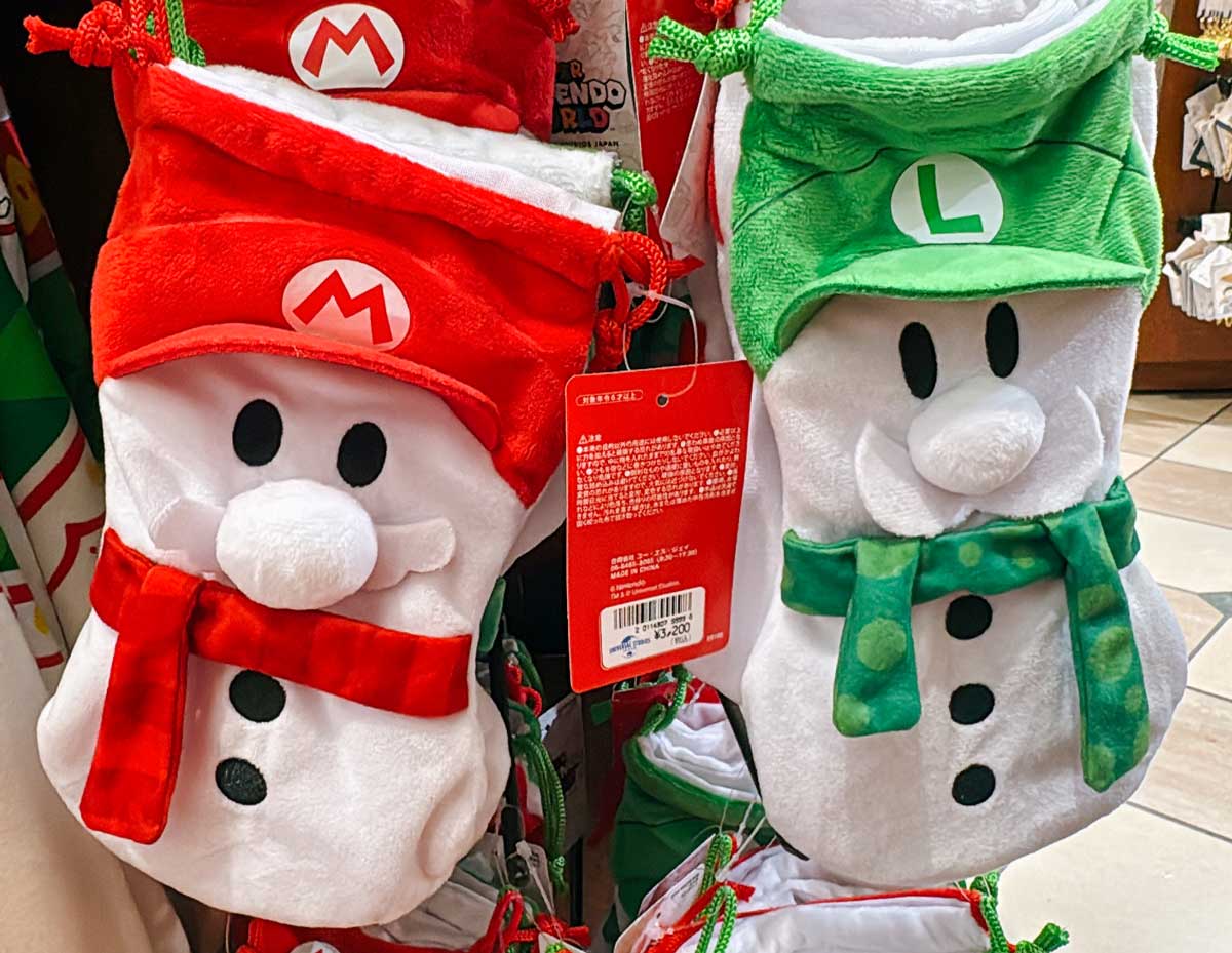 Mario・Luigi Drawstring Set